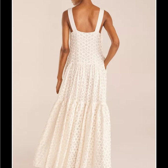 Rebecca Taylor White Sleeveless Maxi Dress - Picture 3 of 5